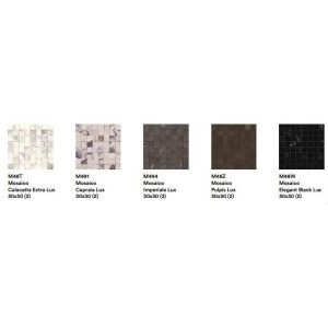 ALLMARBLE ELEGANT BLACK 30X30  LUX MOSAICO - Marazzi M48W MARAZZI  - 1