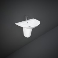 Ovales Wandwaschbecken Sensation  MORWB5001AWHA Weiss Alpino Rak Ceramics