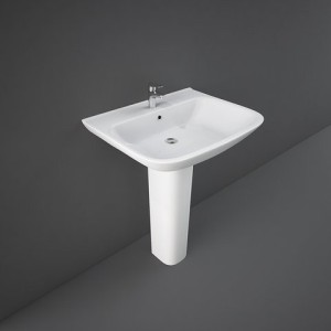 Lavabo Sospeso Ovale MORNING MORWB5001AWHA Bianco Alpino Rak Ceramics