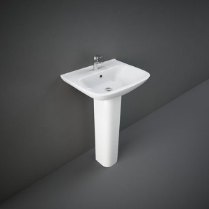 Lavabo Sospeso Ovale MORNING MORWB5001AWHA Bianco Alpino Rak Ceramics