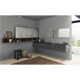 LIME 1.0  Armoire de Toilette  Composition 104 Cemento Tortora  AZZURRA 