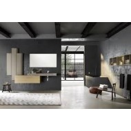 LIME 1.0  Armoire de Toilette  Composition 110 Nodato Spaccato Biondo    AZZURRA 