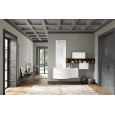 LIME 2.0  Composizione 209 Laccato Metal Titanio  Mobile Bagno AZZURRA
