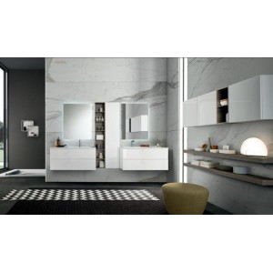 LIME   Badmoebel Zusammensetzung 013 Ecomalta le Terre  AZZURRA