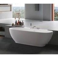 Calle  Freistehende Badewanne Rechteck   155x73 h52cm   Hafro - Geromin