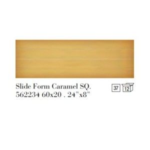 SLIDE FORM CARAMEL SQ     60X20  562234 IRIS CERAMICA