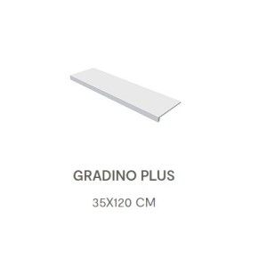NEXTONE STEP PLUS NEXT WHITE NATURAL  35X120 - Lea Ceramiche LGDNX30 LEA CERAMICHE - 1