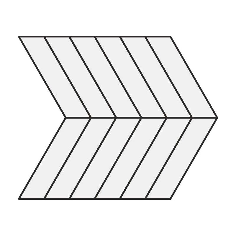 BIO SELECT CHEVRON OAK GINGER     42,8X40  - Lea Ceramiche LG9B3C6 LEA CERAMICHE - 1