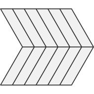 BIO SELECT CHEVRON OAK NATURAL    42,8X40  - Lea Ceramiche LG9B3C1 LEA CERAMICHE - 1