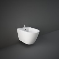 Bidet wall mounted RESORT RIMLESS 52x36x32cm VERSTECKTE BEFESTIGUNGEN  Rak Ceramics