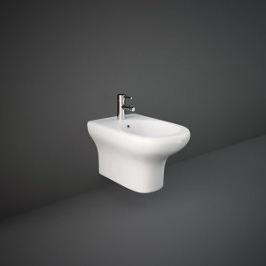 Bidet wall mounted RESORT   52x37x30cm VERSTECKTE BEFESTIGUNGEN  Rak Ceramics