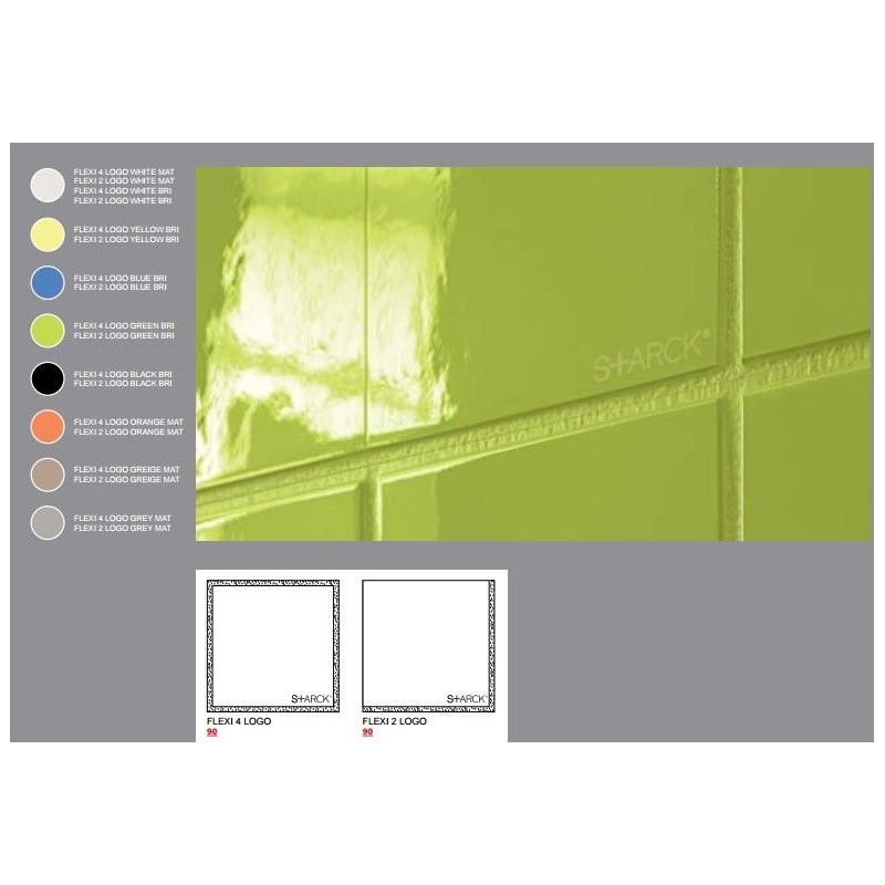 FLEXIBLE ARCHITECTURE FLEXI 2 CHROME BRI 30X30 cm  - Ceramica Sant'Agostino CSAFCH2B00 CERAMICA SANT'AGOSTINO - 1