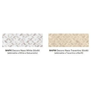   MARBLEPLAY DEKOR 30X90 NAOS WHITE - MARAZZI M4PK MARAZZI  - 1