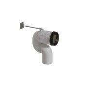 HATRIA Curva Tecnica  con Kit di Fissaggio a parete HATRIA - 1