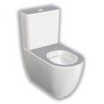 FUSION RIMLESS WC MONOBLOCCO filo muro scarico universale 36x66,5 HATRIA