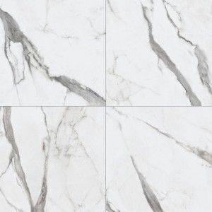 EPOQUE WHITE STATUARIO POLISHED 60X120 - CERAMICA ITALIANA ARIANA DESVRES ARIANA - 1