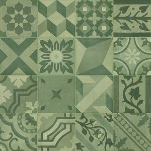 D-SEGNI BLEND MIX VERDE 20X20  - MARAZZI M608 MARAZZI  - 1