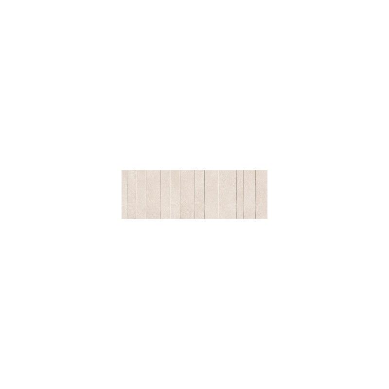 MAGNIFICA STRIP MOSAICO INSERTO METALLO LIMESTONE 60X180 SAND- MARAZZI M8FP MARAZZI  - 1