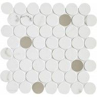 MAGNIFICA STATUARIO MOSAICO CIRCLE 31X31 - MARAZZI M8FT MARAZZI  - 1