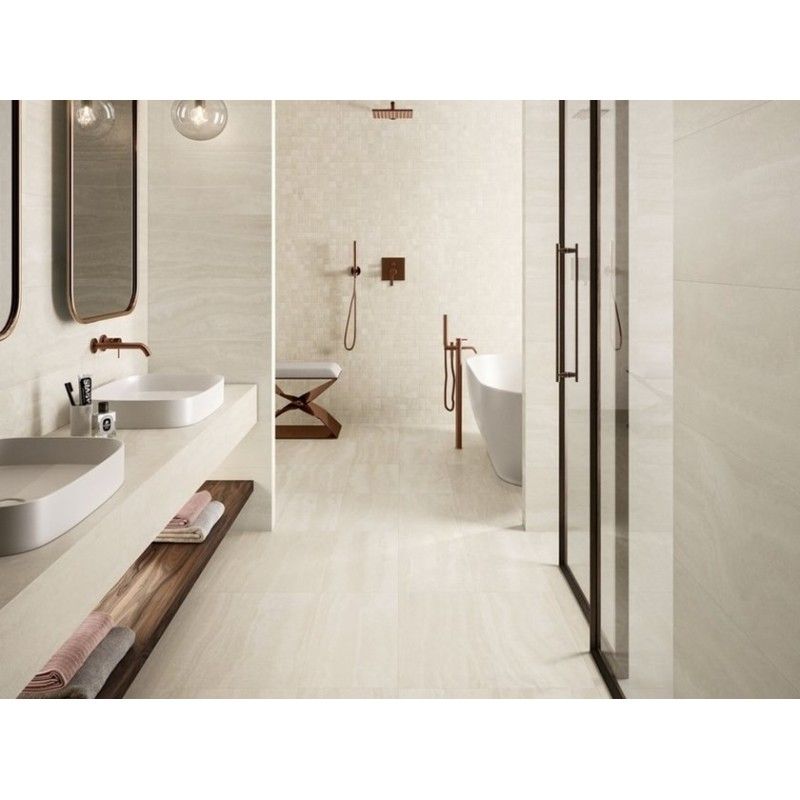 VIA APPIA VEIN CUT WHITE 7,3X29,6 - CERAMICA SANT'AGOSTINO CSAAVCW730 CERAMICA SANT'AGOSTINO - 1