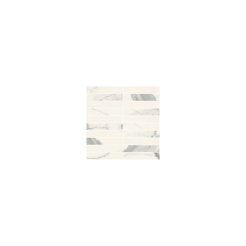 I CLASSICI STATUARIO MOSAICO 3X15 GLOSSY - REX Ceramiche 748340 FLORIM LUXURY DESIGN - 1
