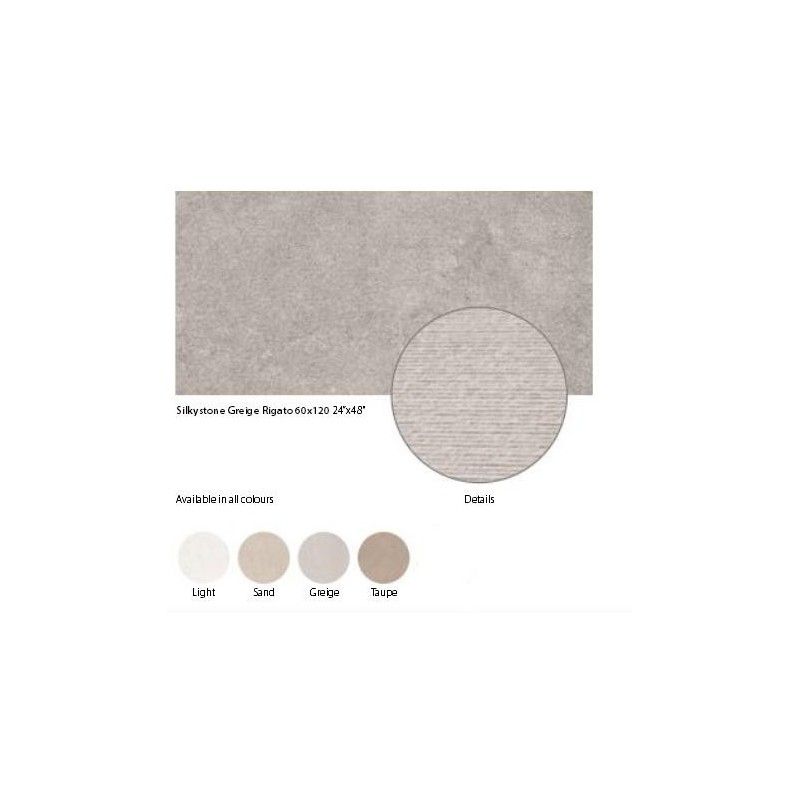SILKYSTONE RIG.SAND 60X120  - Ceramica Sant'Agostino CSASKSRS60