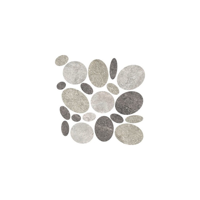 ASPEN MOSAICO SASSI MIX SCURO 30X30 - NOVABELL APN721N NOVABELL - 1