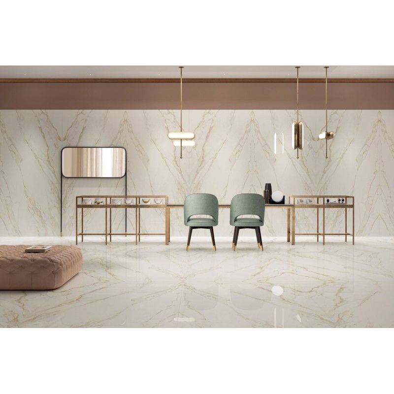 MOTIF EXTRA CALACATTA GOLD  30X60 REKTIFIZIERT  - MARCA CORONA E872 CERAMICHE MARCA CORONA  - 1