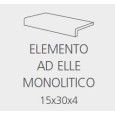 PIETRA JURA BEIGE ELEMENTO ELLE MONOLITICO 15X30 - COEM 0JR2ELE COEM - 1