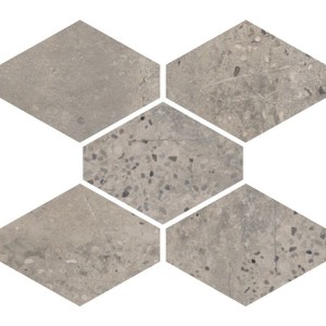 CONCRETE LIGHT GREY MOSAICO HEXA - FIORANESE CERAMICHE 0CN3MS1 FIORANESE CERAMICHE - 1