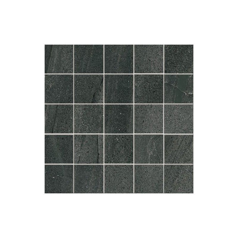 Pietra di Basalto nero mosaico 5 R11 30X30 - Iris Ceramica 868579 IRIS CERAMICA - 1