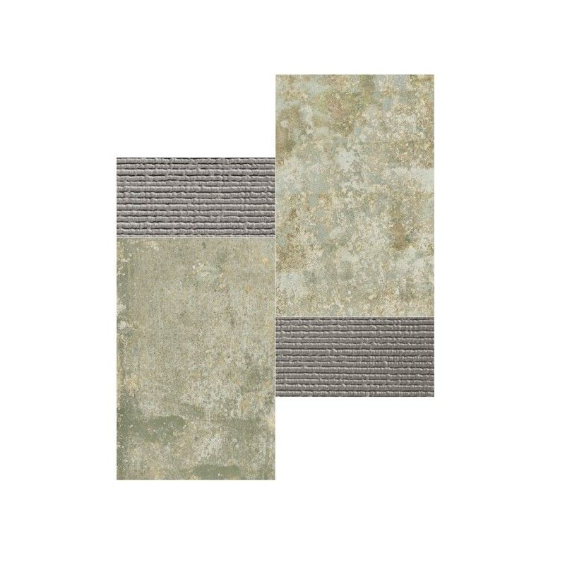 GRUNGE GREY MOSAIK 3D SILVER 28,5X28,5 - APARICI APARICI CERAMICA - 1