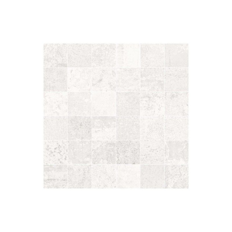 METALLIC WHITE NATURAL MOSAIC 5X5 29,75X29,75/ - APARICI APARICI CERAMICA - 1