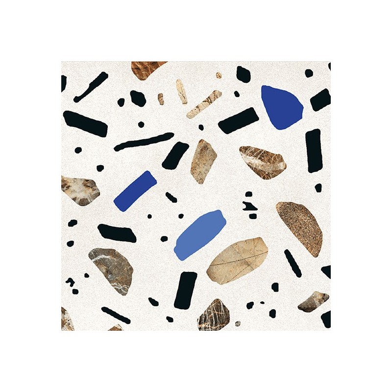 GHIAIA MAXI BIANCO 60X60 POLISHED  RECTIFIED  - Ceramica Fioranese GHX601L FIORANESE CERAMICHE - 1