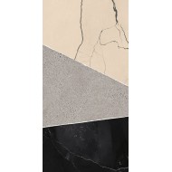 SOUND OF MARBLES FIOMOOD NERO 74X148 LUCIDATO  RETTIFICATO  - Ceramica Fioranese M4F717L FIORANESE CERAMICHE - 1