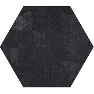 ESAGONO DECOR DECHIRER NERO 60X60 - MUTINA PUDD74 01 MUTINA - 1