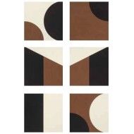PUZZLE COMB GRAPHIC CRETA 25X25 - MUTINA BOZCM34 01 MUTINA - 1