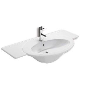 SCULTURE washbasin   110_a hole   110x585 YR38 HATRIA