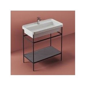 ARTCERAM  FUORI SCALA 40X77 H 83  STRUCTURE POUR LAVABOS DE COMPTOIR BIANCO MATT