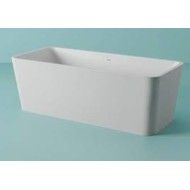 ARTCERAM SQUARE FREESTANDING LIVINGTEC BATHTUB WITH BATH COVER INCLUDED