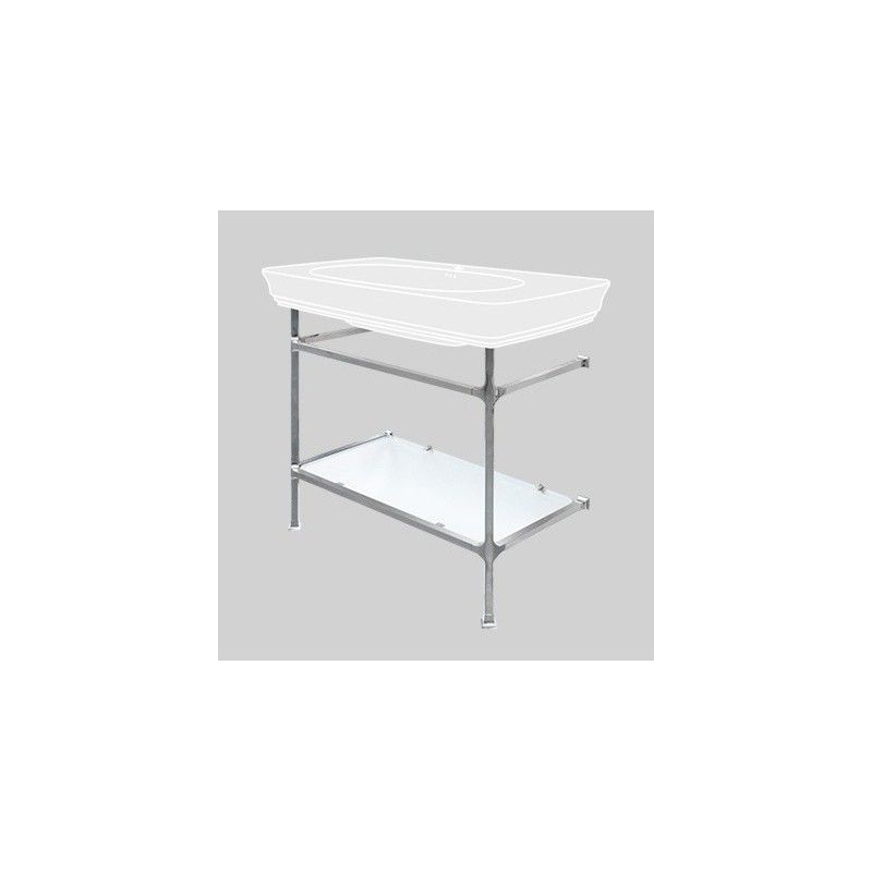 ARTCERAM STRUTTURA QUADRA CIVITAS PER CONSOLLE 90 + VETRO