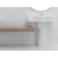 GSG COLUMN for LIKE washbasins installation on the wall h.72.5