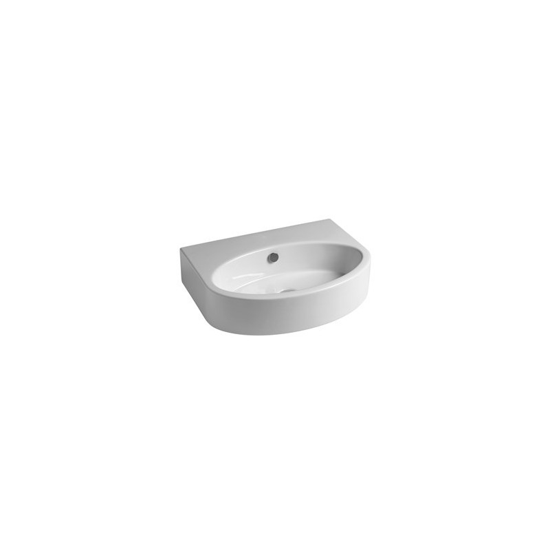GSG LIKE  Lavabo   cm 45, monoforo (senza foro, 3 fori su richiesta) kit fissaggio incluso