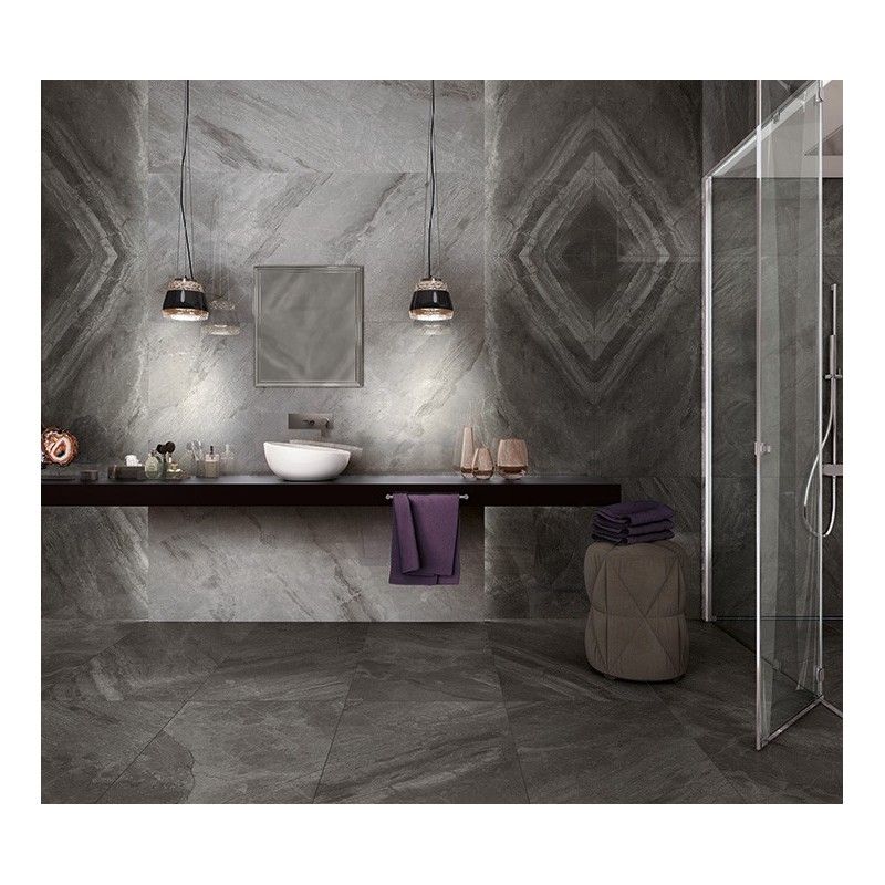 Supreme Charcoal Levigato Rettificato 60x60 - CERDOMUS 75413 CERDOMUS - 1