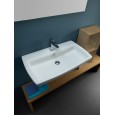 GSG  LAVABO BRIO 80 CM FIXATIONS SIMPLE TROU INCLUS