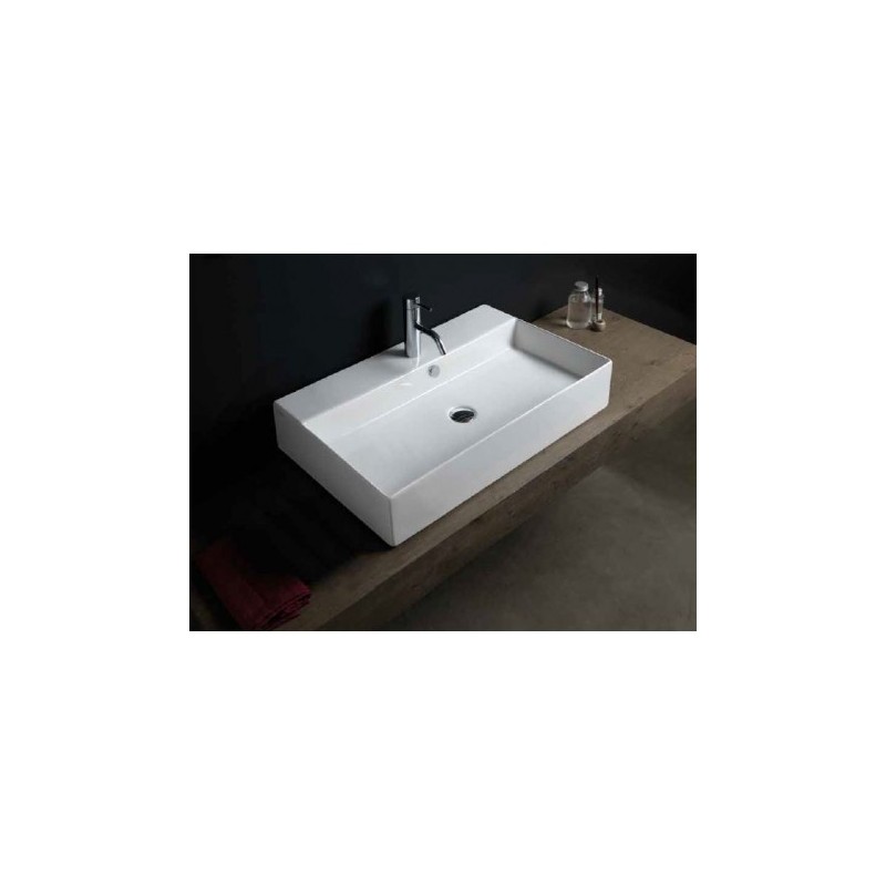 GSG   WASCHBECKEN ZENITH  duenne Kante, einloch 50x46