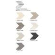 ELEMENTS DESIGN SILVER Mosaico HERRINGBONE 34,5X42 - M1A0 Ceramiche Keope