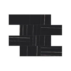 STONES&MORE 2.0  SAHARA NOIR Glossy 6MM MURETTO  7,5X15  - CASA DOLCE CASA 752809