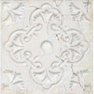AGED WHITE ORNATO 20,00X20,00cm - APARICI APARICI CERAMICA - 1