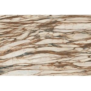 WANDERLUST WA  01 CALACATTA COPPER POLI AJUSTEE 120X278cm 6mm - MIRAGE AQM6 MIRAGE - 1